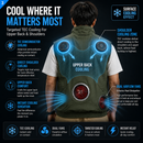 LITEGUEST TEC Cooling Vest | Advanced Active Cooling with Dual Fans