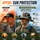 LITEGUEST Solar Fan Cooling Hat | Solar Powered UPF50+ Outdoor Cooling