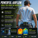 LITEGUEST Tactical Waist Clip Fan | 10,000mAh Portable Cooling Fan