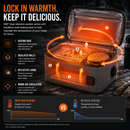 LITEGUEST USB Heated Insulated Lunch Bag | Keeps Meals Warm