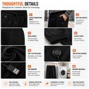 LITEGUEST 14-Zone USB Heated Pants | Soft Cotton Winter Warmth