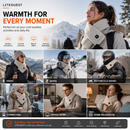 LITEGUEST USB Heated Neck Warmer for Hiking, Skiing & Winter Travel