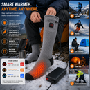 LITEGUEST USB Heated Mid-Calf Socks | Foot Sole Heating