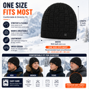 LITEGUEST USB Heated Beanie | Heated Winter Hat for Ear Warmth