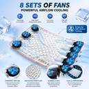 LITEGUEST Ventilated Cooling Seat Cushion | Outdoor USB Airflow Comfort