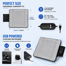 LITEGUEST Ventilated Cooling Seat Cushion | Outdoor USB Airflow Comfort