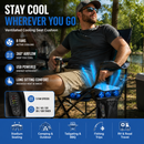 LITEGUEST Ventilated Cooling Seat Cushion | Outdoor USB Airflow Comfort