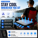 LITEGUEST Ventilated Cooling Seat Cushion | Outdoor USB Airflow Comfort