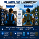 LITEGUEST TEC Cooling Vest | Advanced Active Cooling with Dual Fans