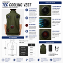 LITEGUEST TEC Cooling Vest | Advanced Active Cooling with Dual Fans