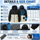 LITEGUEST UPF50+ Cooling Fan Jacket | Fishing, Hiking, Outdoor Cooling