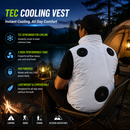 LITEGUEST TEC Cooling Vest | Advanced Active Cooling with Dual Fans