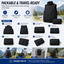 LITEGUEST Packable Side Fan Cooling Vest | Lightweight Travel Cooling