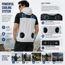 LITEGUEST Hooded TEC Cooling Vest – Dual Semiconductor Cooling