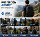 LITEGUEST AirFlow Cooling Backpack 20L | Dual Fan Ventilated Backpack