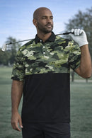 desert digital performance golf polo