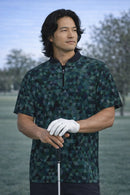 Emerald Shine Golf Jersey 1/4 Zip - Iron Sight Golf