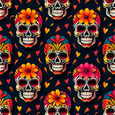 Day of the Dead Premium Golf Polo