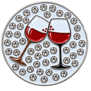 Cheers! Wine Crystal Ball Marker & Hat Clip by ReadyGOLF