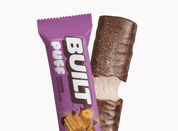 Churro Puff Protein Bars (Box of 12) by Built