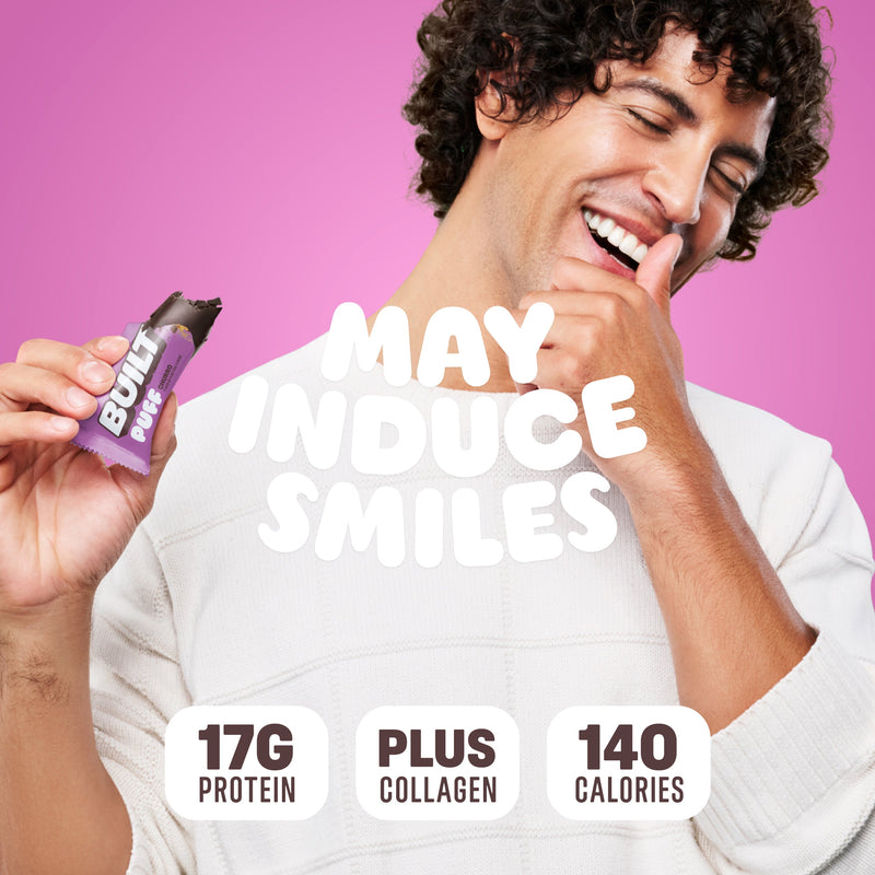 Churro Puff Protein Bars (Box of 12) by Built