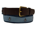 The Citadel Spike Woven Canvas Ribbon Belt by Charleston Belt