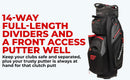 Founders Club Colorado 14 Way Full Length Divider Golf Cart Bag