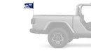 Indianapolis Colts 11"x17" Forever Wave Flag for Jeep Wrangler JKU 4-Door 2007-2018