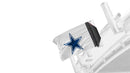 Dallas Cowboys White 11"x17" Forever Wave Flag