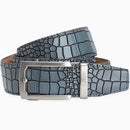 Nexbelt: Men's Crocodile Grey Ratchet Belt 1.5" [38mm]
