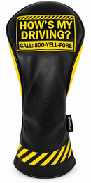 How's My Driving Embroidered Driver Headcover by ReadyGOLF