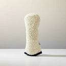 Just 4 Golf: Sherpa Hybrid Headcover  - Cream with Navy Trim