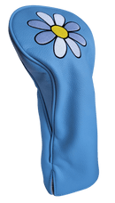 White Daisy Driver Headcover by ReadyGolf (Blue)