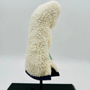 Just 4 Golf: Sherpa Fairway Headcover  - Cream with Navy Trim