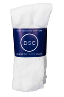 Women's Cotton Diabetic Crew Socks (6 Pair)