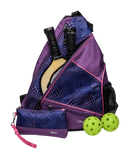 Glove It: Neoprene Pickleball Sling Bag - Digital Dusk Handbag & Wallet Accessories