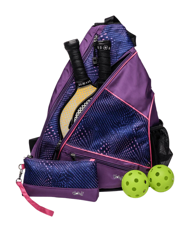 Glove It: Neoprene Pickleball Sling Bag - Digital Dusk