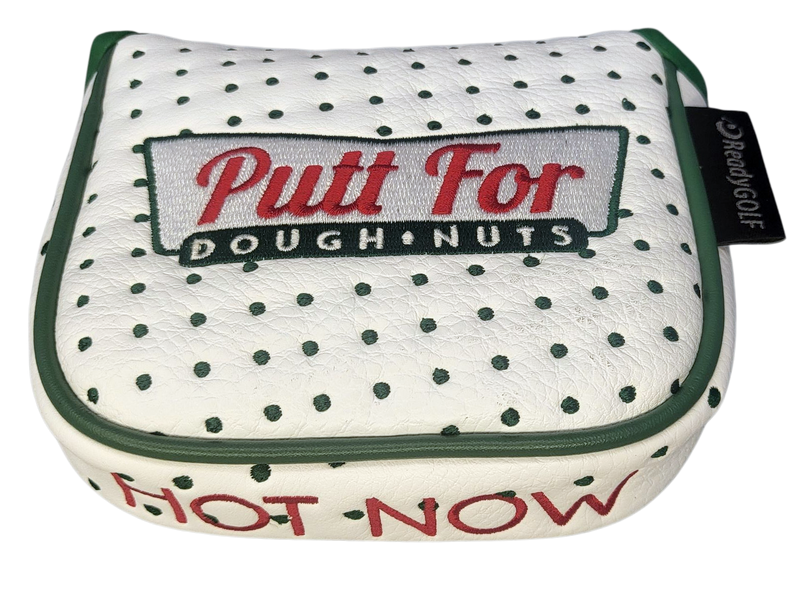 L.A.B. MEZZ OZ Embroidered Center Shaft Putter Cover by ReadyGOLF - Donut Box (Putt for Dough-Nuts)
