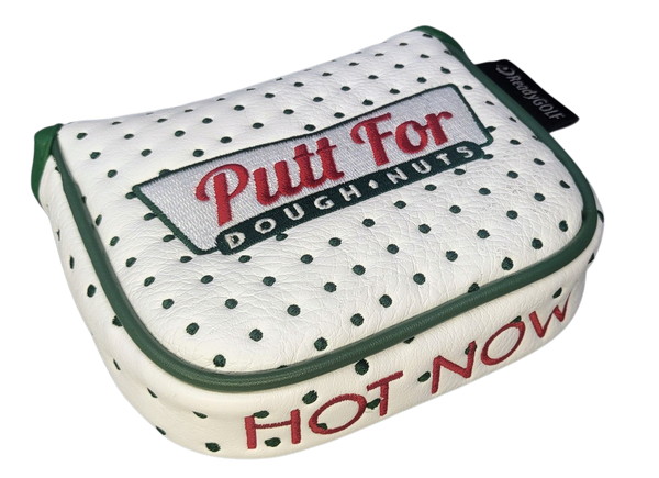 L.A.B. MEZZ OZ Embroidered Center Shaft Putter Cover by ReadyGOLF - Donut Box (Putt for Dough-Nuts)