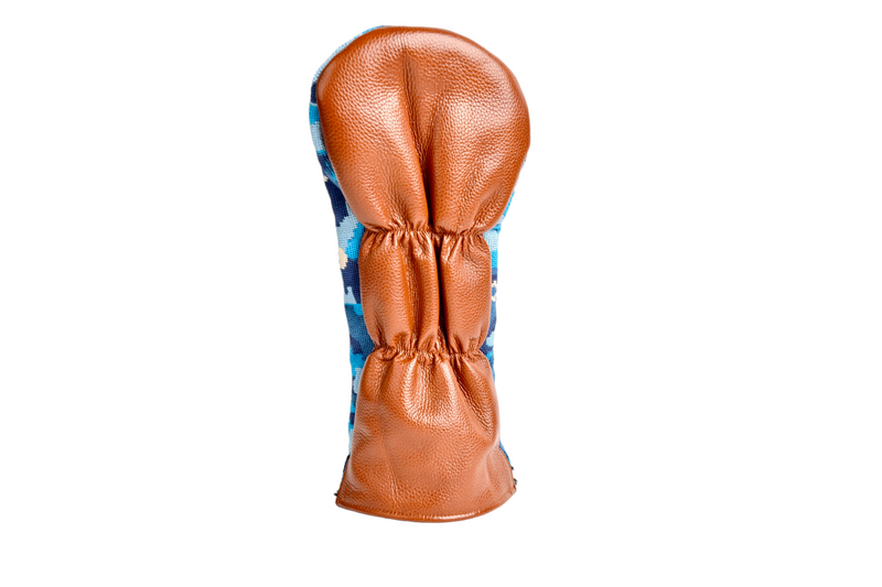 Dancing Jolly Roger Camo Needlepoint Wood Headcover