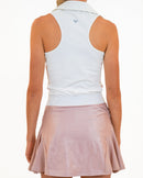 Lucky in “Leather” Skirt by Calliope Golf