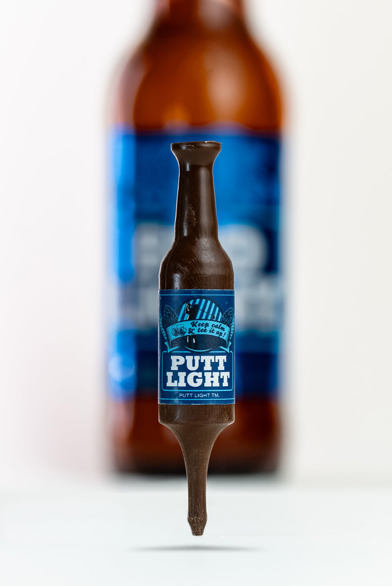 Beer Bottle Golf Tees by Putt Light Golf (Set of 6)