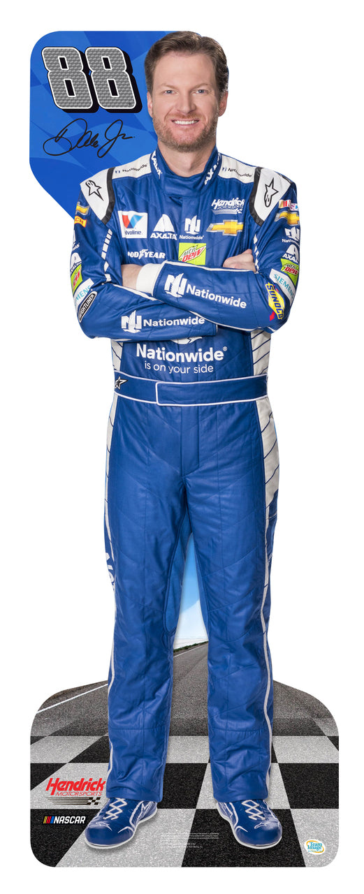 Dale Earnhardt Jr. 88 Nationwide 2017 Lifesize Cardboard Cutout by