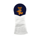 Grateful Dead Dancing Bear Fairway Headcover - Navy with White Leather