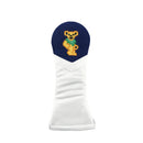 Grateful Dead Dancing Bear Hybrid Headcover -  Navy with White Leather