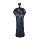 Dark Blue Grim Reaper Fairway Headcover