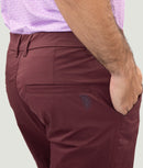 Short Game Classic Golf Shorts Wine