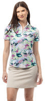 SanSoleil: Ladies UPF 50 SolCool Short Sleeve Mock - 900478