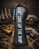 Don't Give Up The Ship Driver Headcover (Black)