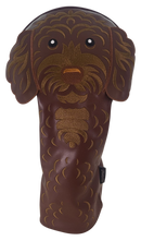 Doodle Embroidered Driver Headcover by ReadyGOLF - Chocolate